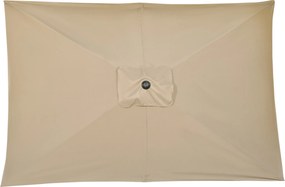 Outsunny Umbrelă de Grădină Înclinabilă cu Manivelă și 6 Spiţe, 2x3 m, Gri Închis | Aosom Romania