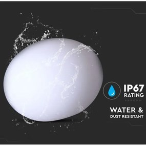 Lampă LED RGB reglabilă exterior, 1W, 5V, 1000 mAh, 20 cm, IP67 + DO