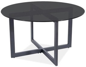 Masuta de cafea din sticla ALMERIA A 80x80