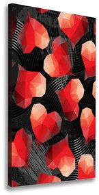 Tablou canvas Inima geometrică
