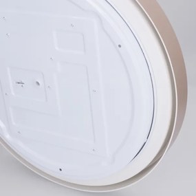 Brilagi - Corp de iluminat LED reglabil MATTEO, 48W, 230V, 3000-6500K, Ø 41 cm, taupe, cu telecomandă