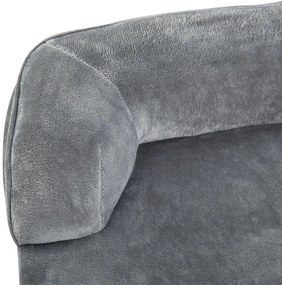 Jusky Pat pentru caini Sheena XL 105 x 82 cm - gri