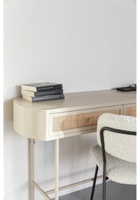 Masă consolă bej 40x120 cm Amaya – White Label