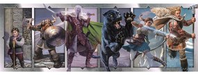 Dungeons &amp; Dragons Puzzle panoramic Compact de 1000 de piese Clementoni