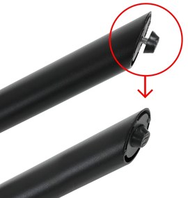 Set de scaune de sufragerie cu mecanism deîntoarcere DCH-T1122 GREY2, 2 buc.