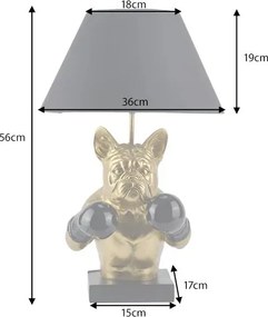 Lampa de masa BULLDOG 55cm