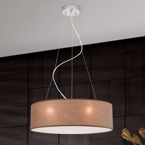 Lustra suspendata design modern Ufo 50cm maro