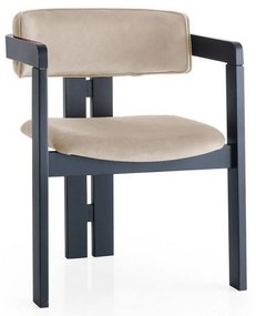 Scaun de sufragerie CO Beige and Black