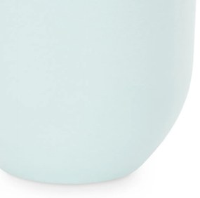 Suport de lumanare din ceramica Culoare albastru deschis, SHIRE