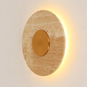 Aplica de perete piatra naturala Sun