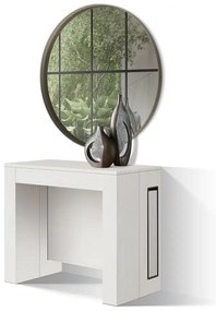 Consola extensibila tip masa Rimini - ALB - 300 cm/90 cm /76 cm - 12 - Extensibila