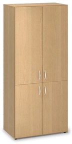 Dulap înalt ProOffice 80 x 47 x 178 cm, fag