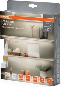 Osram - LED dimabil, corp de iluminat liniar cu senzor BATTEN LED/16W/230V 2700/4000/6500K 119,1 cm