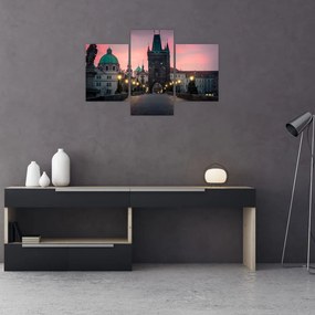Tablou - Pe podul lui Carol,Praga (90x60 cm)