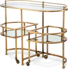 Gheridon, Masuta cu roti design LUX Lavalle