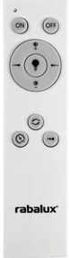 Rabalux 5445 DANNY - Plafonieră LED reglabilă, 36W/230V + telecomandă
