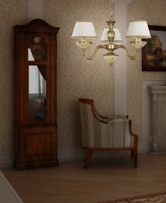 Candelabru din alama 3 brate design italian 6522