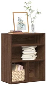 vidaXL Bibliotecă, stejar maro, 60x30x71,5 cm, lemn prelucrat