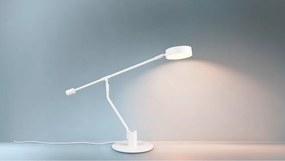Veioză alb mat LED cu structură flexibilă (înălțime 64 cm) Manduro – Trio