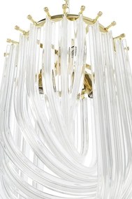 Lustra suspendata design modern Karina L auriu