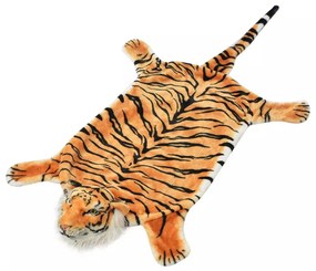 vidaXL Covor model tigru 144 cm pluș maro