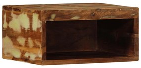 vidaXL Dulap TV montat pe perete 40x30x19 cm, lemn masiv reciclat