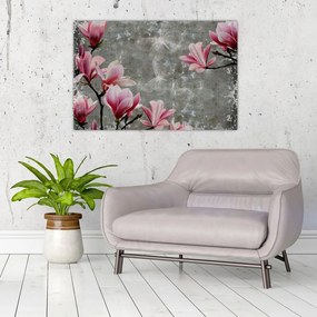 Tablou cu flori (90x60 cm)