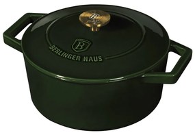 Oala fonta emailata cu capac 20 cm Emerald Collection Berlinger Haus BH 6517