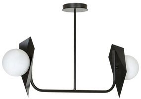 Lustra Plafon Thord 2 Black 1026/2 Emibig Lighting, Modern, E14, Polonia