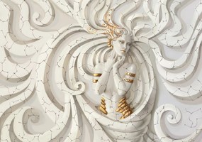 Fototapet - Statuia femeii (254x184 cm)