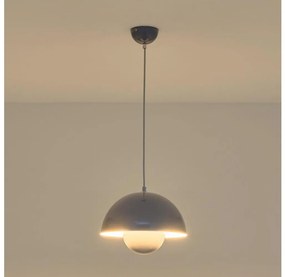 Pendul pe cablu JARDEN 1xE27/15W/230V gri