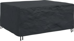 vidaXL Husă pentru mobilă Simplu Negru 200 x 165 x 80 cm 600D