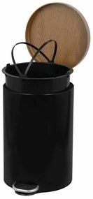 Alda Coș de gunoi cu pedală Sherwood Freedom Fresh12 l, negru, 12 l