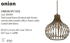 Pendul/ Lustra suspendata design modern ONION SP1 D23 205281