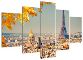 Tablou modern - Paris - Turnul Eiffel (150x105cm)