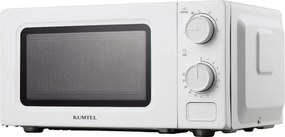 Cuptor cu microunde Kumtel HM-19, 600 W, 17 l, 6 trepte, Timer, Functie de decongelare, Alb