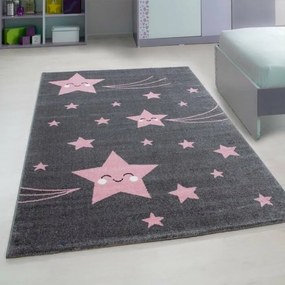 Bucată covor Kids 610 roz , 120 x 170 cm
