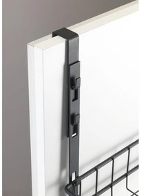 Raft de ușă pentru agățat Wenko Rack Black