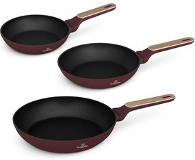 BerlingerHaus Set de tigaie cu suprafață din titanLeonardo Nordic, 3 buc.