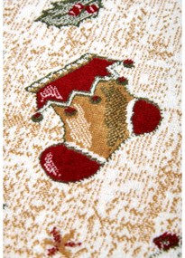 Covor roșu din amestec de bumbac 160x230 cm cu model de Crăciun Toy's Delight Red Christmas – Villeroy&amp;Boch