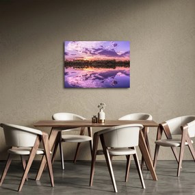 Tablou cu cerul violet (70x50 cm)