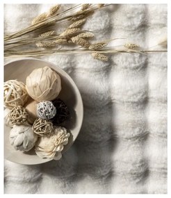 Covor alb lavabil 150x230 cm Bubble White – Mila Home