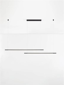 Lustra suspendata LED design liniar BRILLIA 40W, NVL-9060281