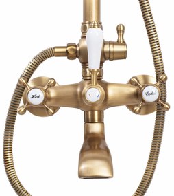 Baterie dus Bergamo bronz antic