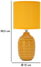 Mauro Ferretti  Lampă Noptiera cm Ø 15X 30,5 | Aosom Romania
