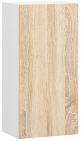 Dulap superior de bucătărie Lula W40 H720 (alb + stejar sonoma). 1068996