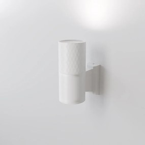 Aplica de perete iluminat ambiental exterior IP54 Bowery alb