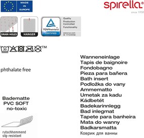 Protecție antiderapantă pentru duș 53x53 cm Ruby – Spirella