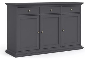 Comodă gri joasă 144x92 cm Paris – Tvilum