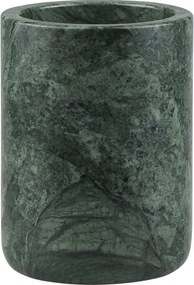 Suport pentru periuța de dinți verde închis din marmură Marble – Mette Ditmer Denmark